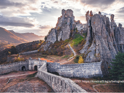 Belogradchik -  Village with Legends from Rocks in weird Shapes